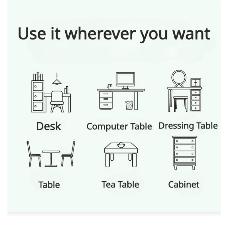 Dual-Sided Multifunctional Office Desk Pad, Waterproof Desk Mat Protector, Leather Desk Pad for Wrting, Large Desk Pad for Keyboard and Mouse