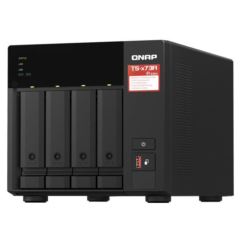 QNAP TS-473A 4 Bay Ryzen Quad Core 8GB NAS