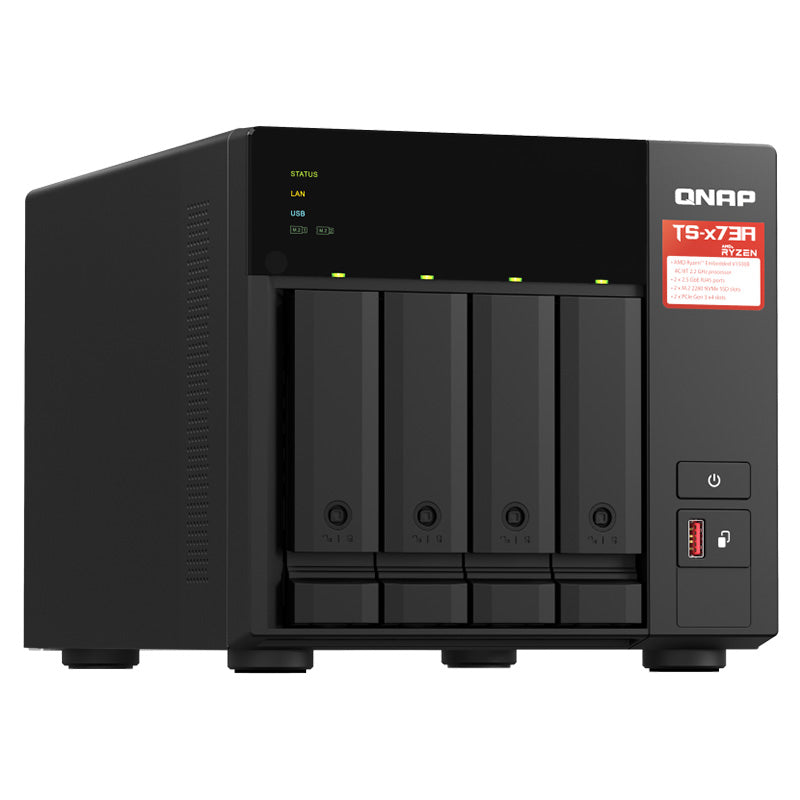 QNAP TS-473A 4 Bay Ryzen Quad Core 8GB NAS