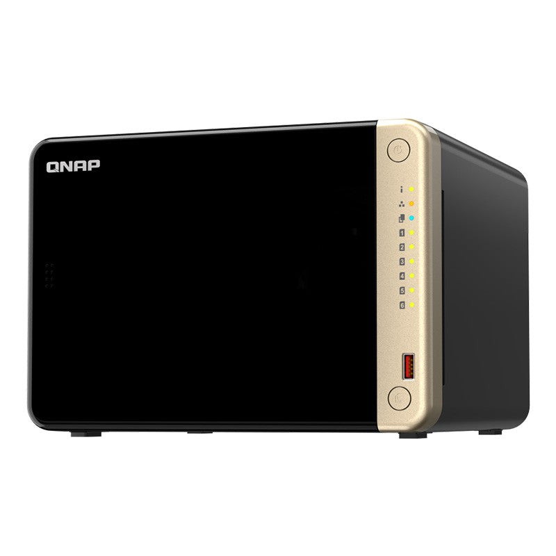 QNAP TS-664-8G Celeron Quad Core 8GB RAM 6 Bay NAS Tower