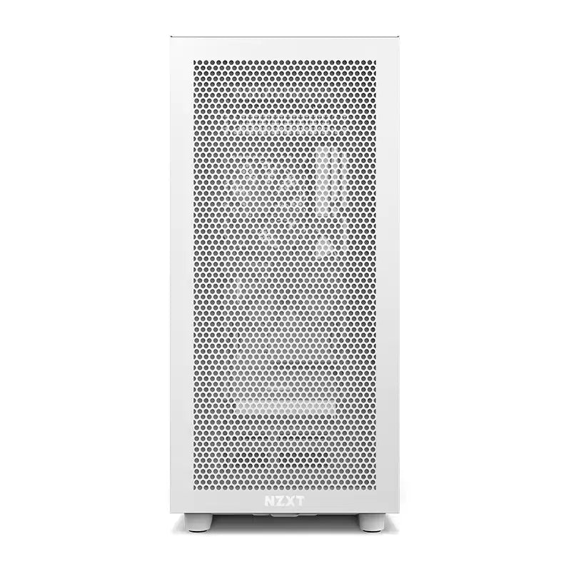 NZXT H7 V1 Flow Mid-Tower Airflow E-ATX Case - All White