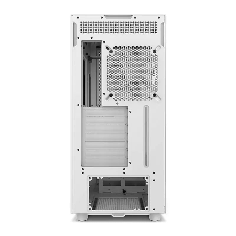 NZXT H7 V1 Flow Mid-Tower Airflow E-ATX Case - All White