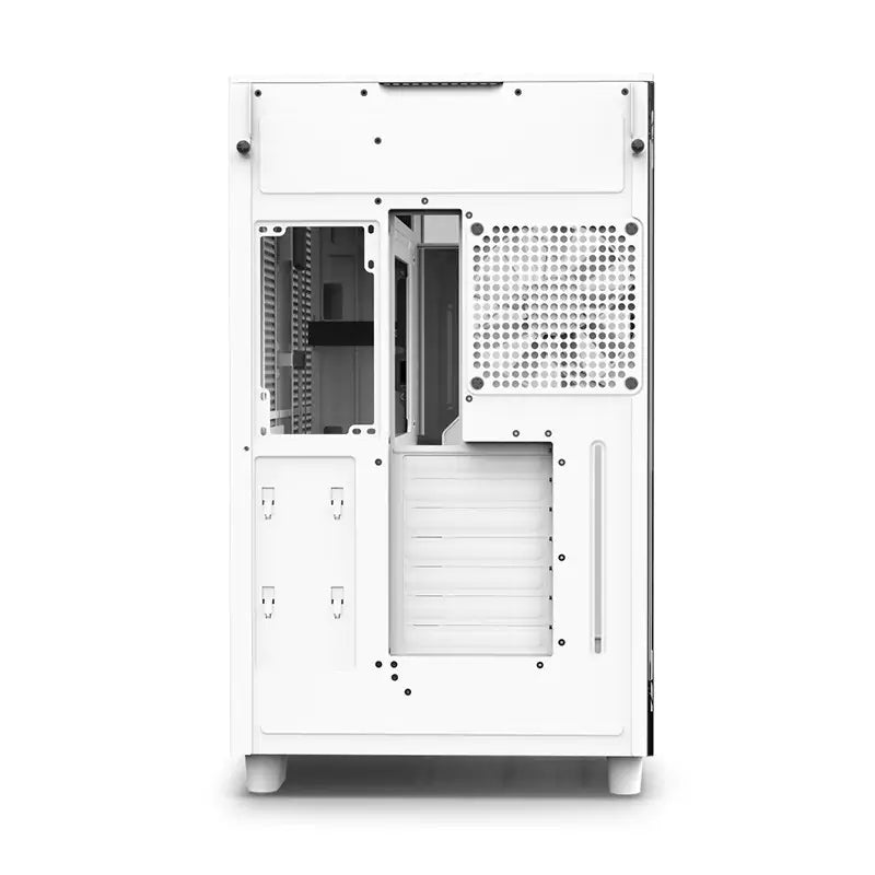 NZXT H9 Flow TG Mid-Tower ATX Case - White