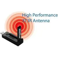 Edimax AC1750 Dual-Band Wi-Fi USB 3.0 Adapter with 180-degree Adjustable Antenna EW-7833UAC