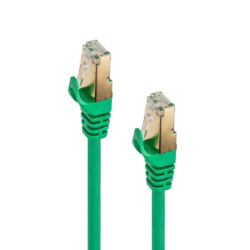 Cablelist Cat7 SF/FTP RJ45 Ethernet Network Cable - 50cm Green