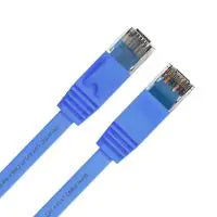 Cruxtec Cat6 Flat Eternet Cable 20m Blue