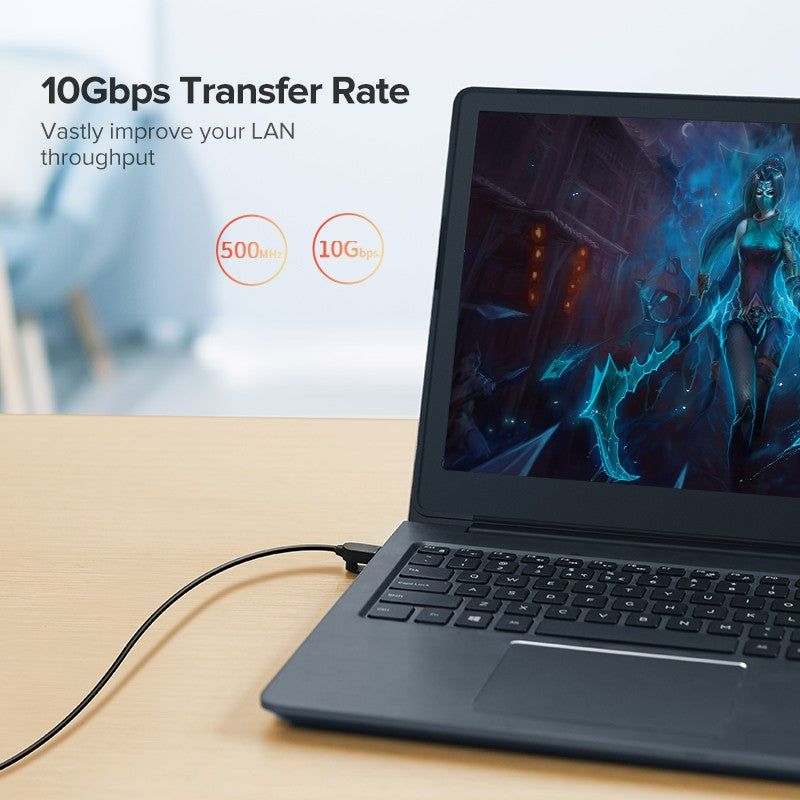 UGREEN CAT 6A Pure Copper Ethernet Cable OD2.8 1m