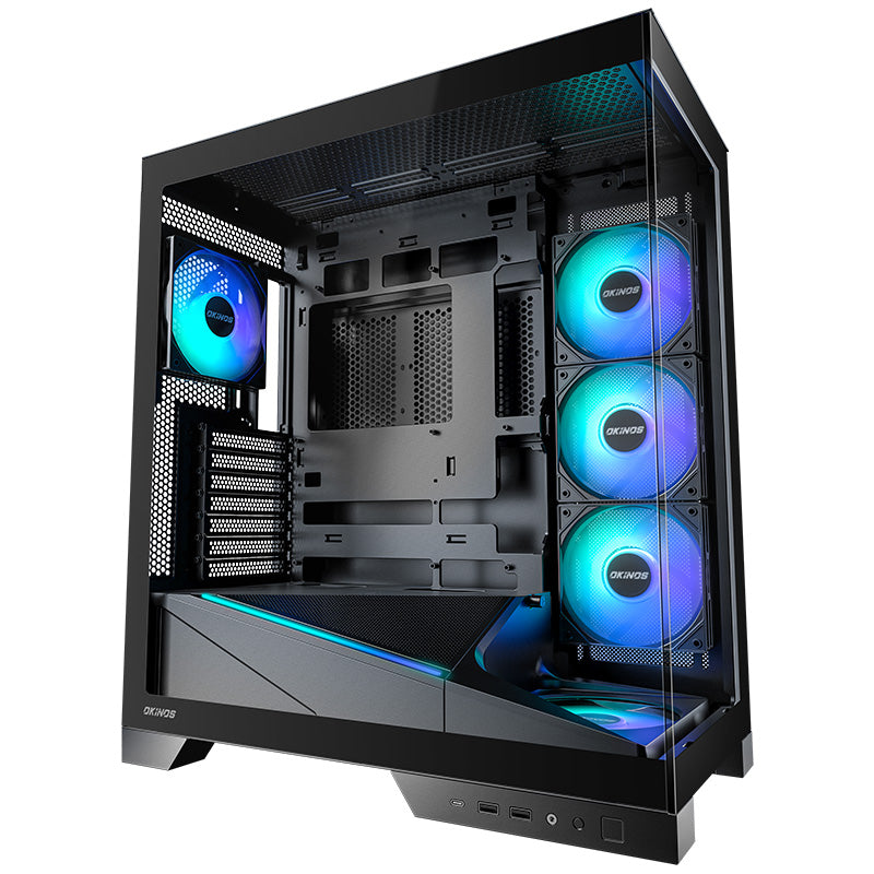 Okinos Aqua 9 ARGB TG Mid Tower ATX Case