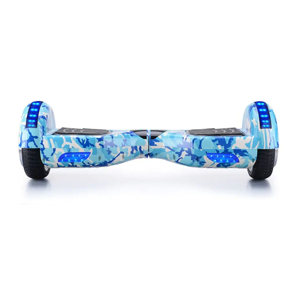 Funado Smart-S W1 Hoverboard Bluetooth Speaker Self Balancing Scooter Camouflage Blue