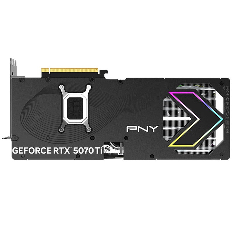 PNY GeForce RTX 5070 Ti ARGB Triple Fan Plus OC 16G Graphics Card