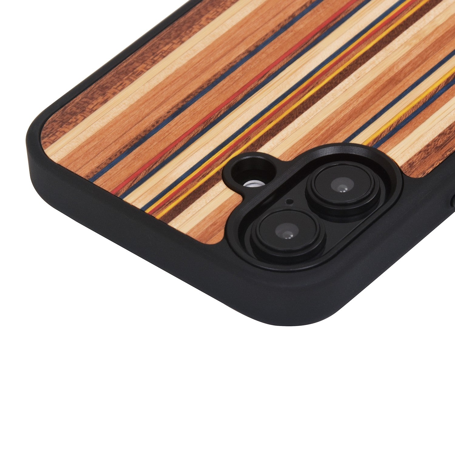 for iPhone 16 Plus Magnetic Wood Case. Unique & Classy Shockproof Protective Cover. Compatible with MagSafe Magnetic Charging. (Color Wood）