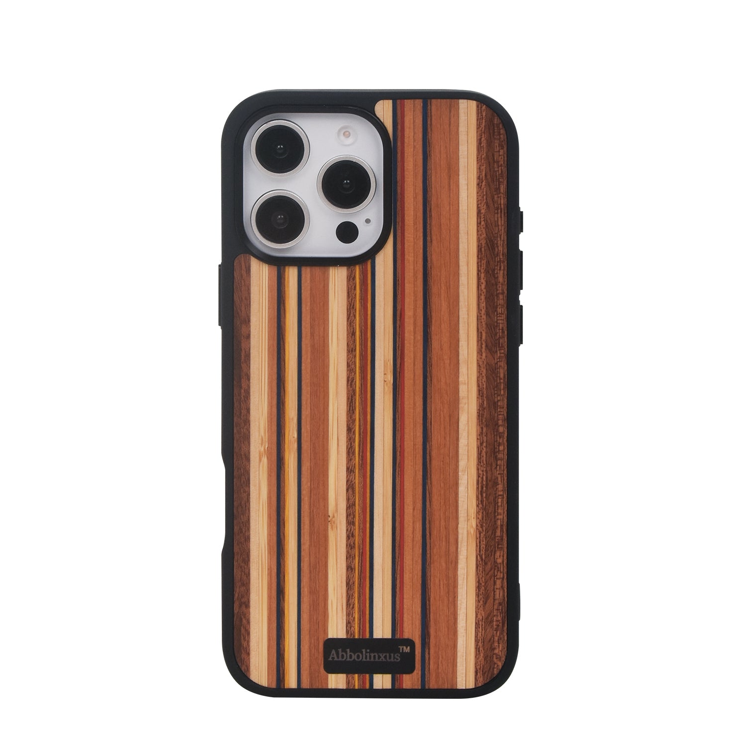 for iPhone 16 pro max Magnetic Wood Case. Unique & Classy Shockproof Protective Cover. Compatible with MagSafe Magnetic Charging.