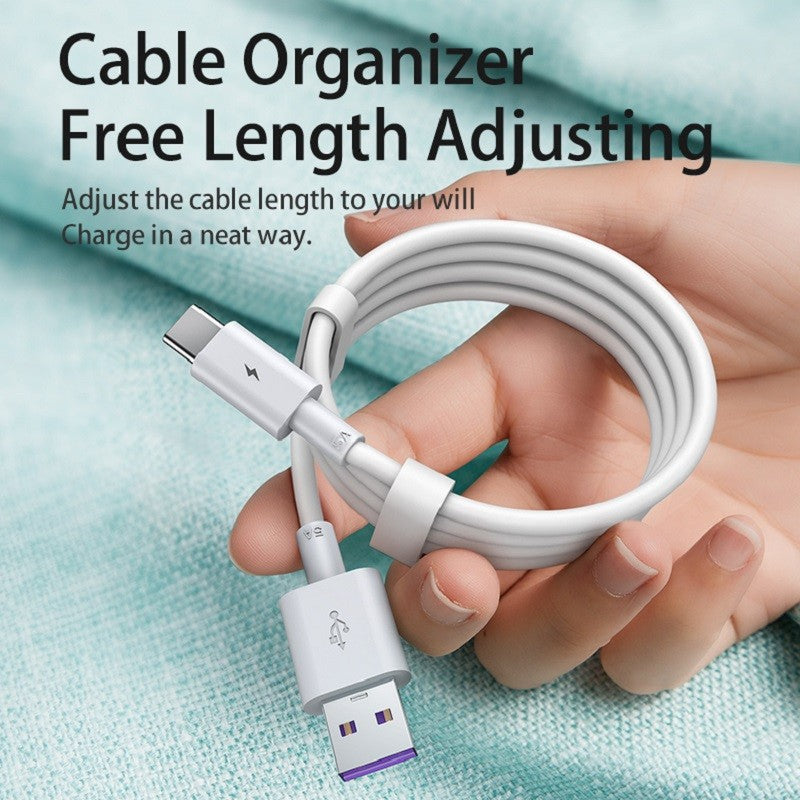 MOREJOY Remax 5A Super Fast Charging and Data TransmissionCable 1M A to C Cable Wihte