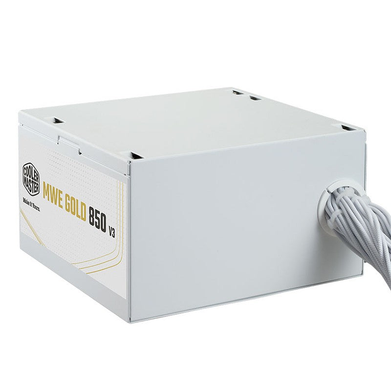 Cooler Master 850W MWE 80+ Gold ATX 3.1 Power Supply - White