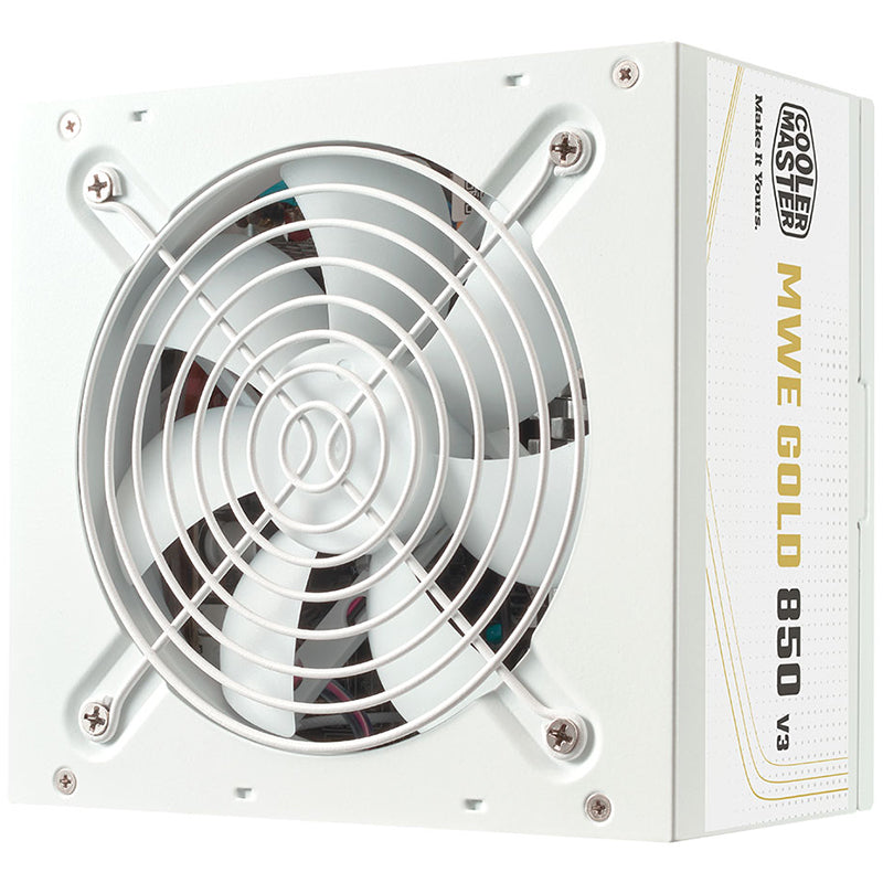 Cooler Master 850W MWE 80+ Gold ATX 3.1 Power Supply - White