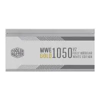 CoolerMaster MWE 1050W 80+ Gold Fully Modular Power Supply - White (MPE-A501-AFCAG-3GAU)