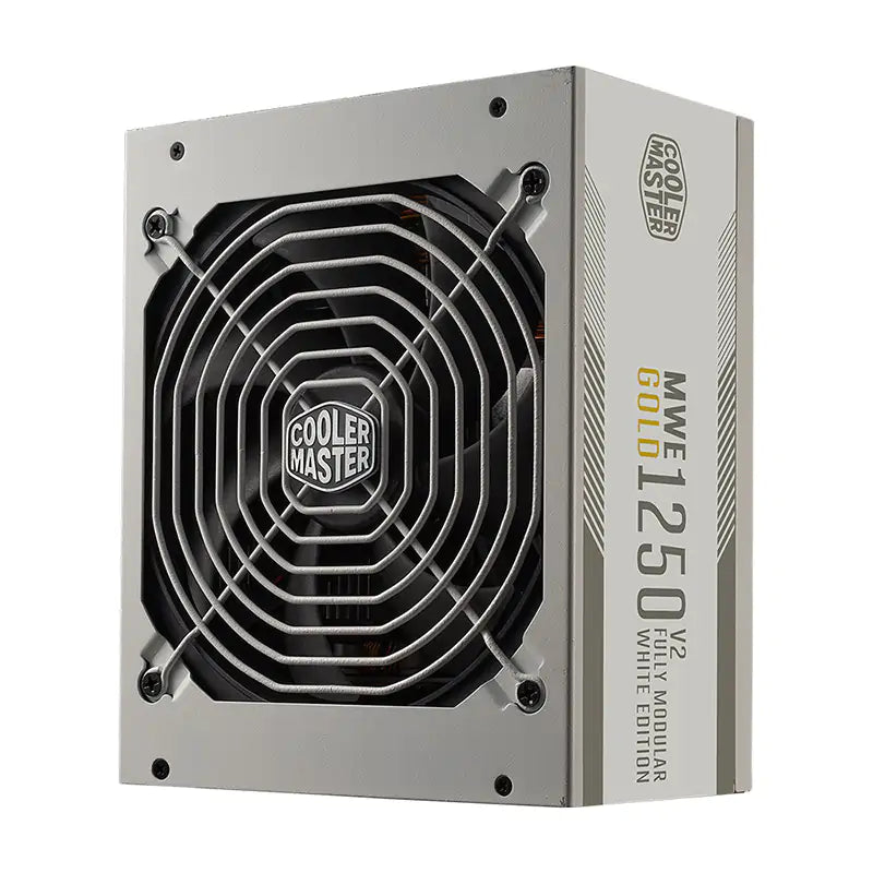 Cooler Master MWE 1250W 80+ Gold Fully Modular Power Supply - White (MPE-C501-AFCAG-3GAU)
