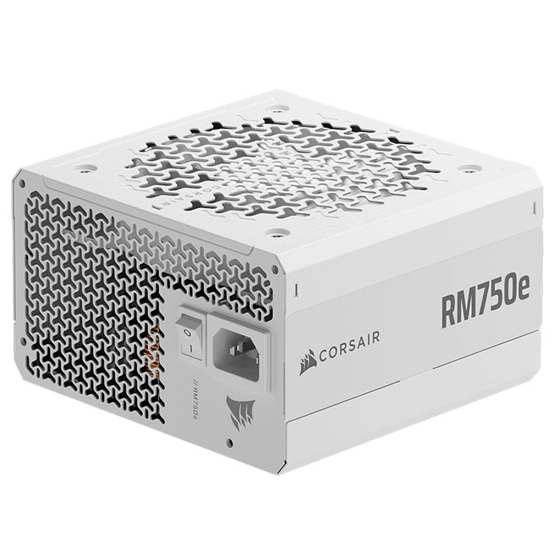Corsair 750W RM750e Cybenetics Gold Fully Modular ATX 3.1 Power Supply - White