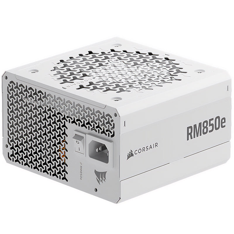 Corsair 850W RM850e Cybenetics Gold Fully Modular ATX 3.1 Power Supply - White