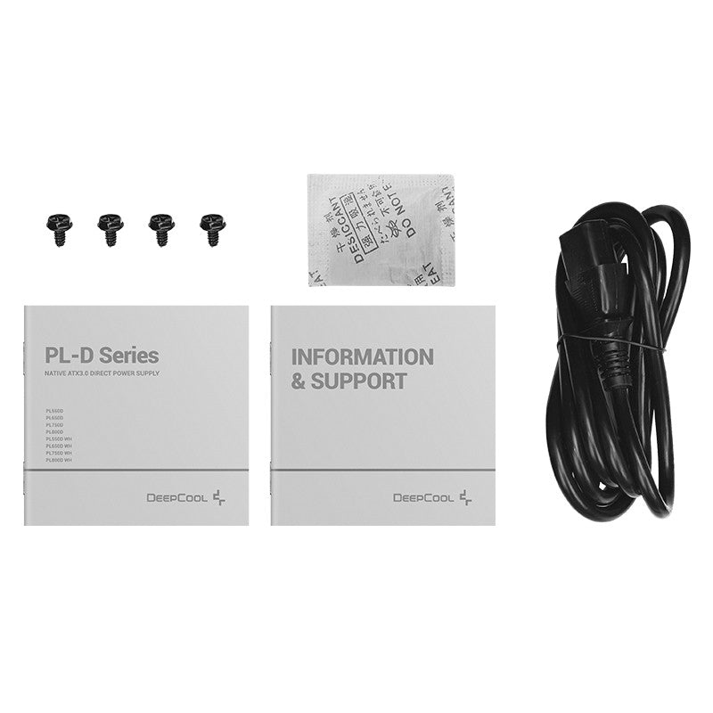 DeepCool 650W PL650D 80+ Bronze Non-Modular ATX 3.1 Power Supply