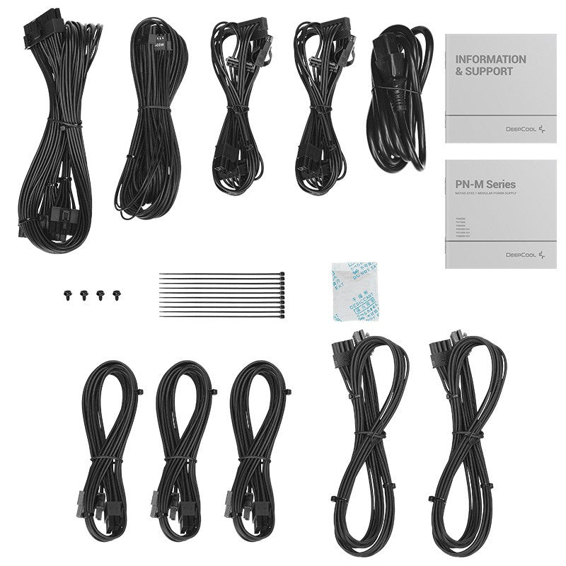 DeepCool PN850M 850W 80+ Gold Fully Modular ATX 3.1 PCIe 5.1 Power Supply