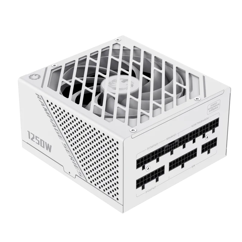 Gamemax GX-1250 PRO White 1250W 80+Platinum Power Supply ATX3.0 PCIE5.0，