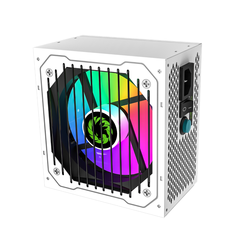 Gamemax 700W RGB Power Supply Semi-Modular VP-700-RGB-M White
