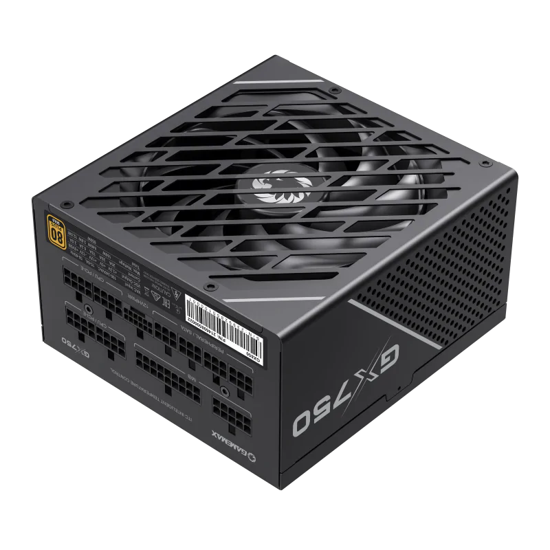 Gamemax GX-750 PRO BK 750W 80+Gold Power Supply ATX3.0 PCIE5.0