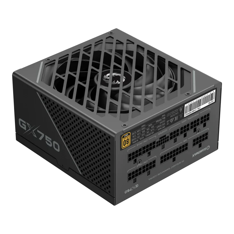 Gamemax GX-750 PRO BK 750W 80+Gold Power Supply ATX3.0 PCIE5.0