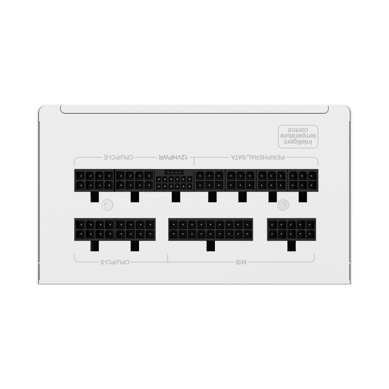 Gamemax GX-850 PRO White 850W 80+Gold Power Supply ATX3.0 PCIE5.0