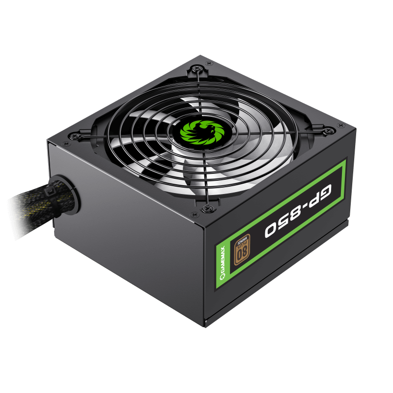 Gamemax GP-850 BK 850W 80+Bronze Power Supply Wired