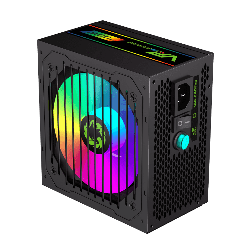Gamemax VP-700-RGB 700W RGB Power Supply - black