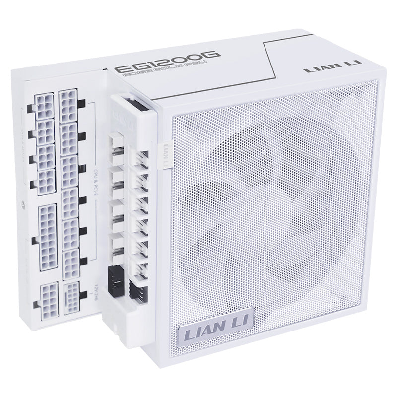 Lian Li Edge Series 1200W 80+ Gold Full Modular ATX Power Supply - White