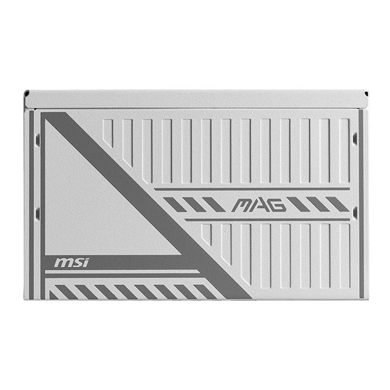 MSI 650W MAG 80+ Bronze ATX Power Supply - White