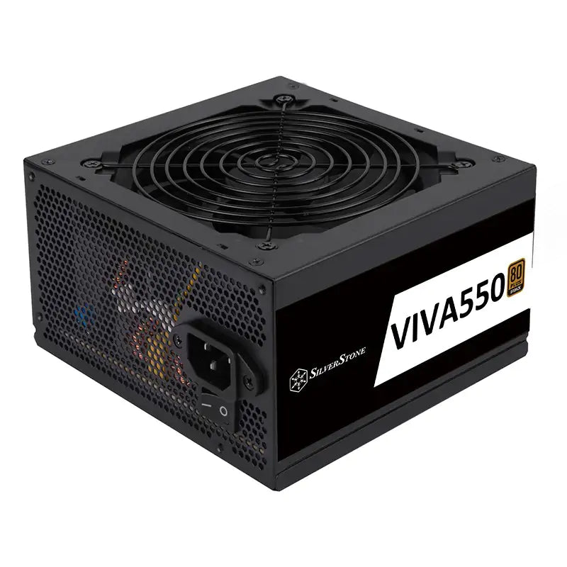 SilverStone Viva 550W 80+ Bronze ATX Power Suply (SST-VA550-B)