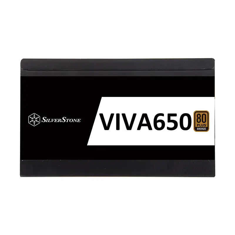 SilverStone Viva 650W 80+ Bronze ATX Power Supply (SST-VA650-B)