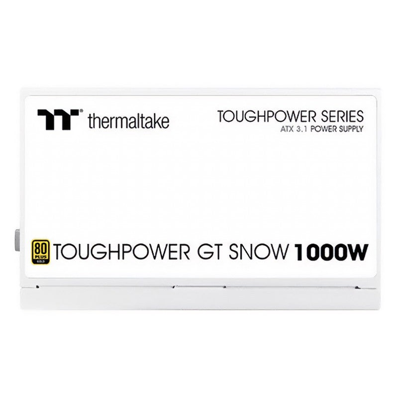 Thermaltake 1000W Toughpower GT 80+ Gold Fully Modular PCIe Gen 5.1 ATX 3.1 Power Supply - White