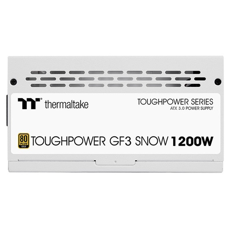 Thermaltake 1200W Toughpower GF3 80+ Gold Gen 5 Fully Modular ATX 3.0 Power Supply - Snow