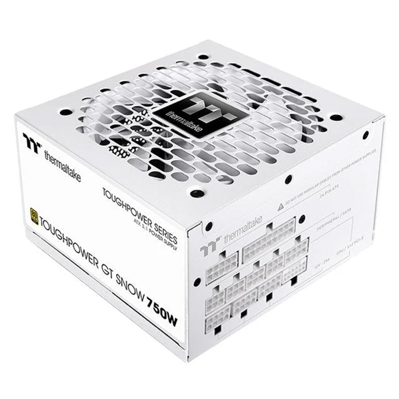 Thermaltake Toughpower GT 750W 80+ Gold PCIe Gen5.1 ATX 3.1 Fully Modular Power Supply - White