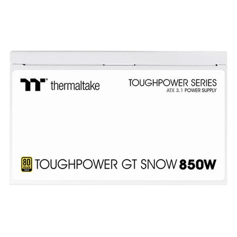 Thermaltake Toughpower GT 850W 80+ Gold PCIe Gen5.1 ATX 3.1 Fully Modular Power Supply - White