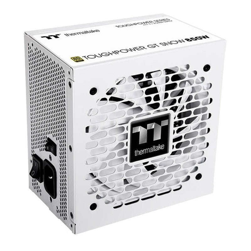 Thermaltake Toughpower GT 850W 80+ Gold PCIe Gen5.1 ATX 3.1 Fully Modular Power Supply - White