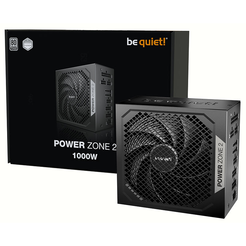 be quiet! 1000W Power Zone 2 80+ Platinum Cybenetics PCIe 5.1 ATX 3.1 Power Supply