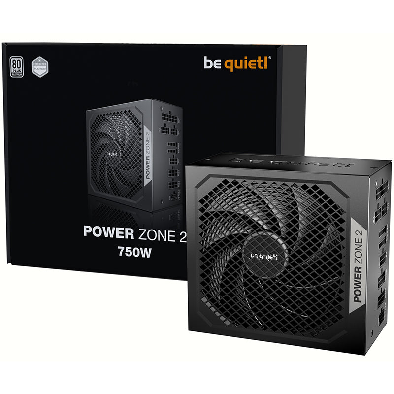 be quiet! 750W Power Zone 2 80+ Platinum Cybenetics PCIe 5.1 ATX 3.1 Power Supply