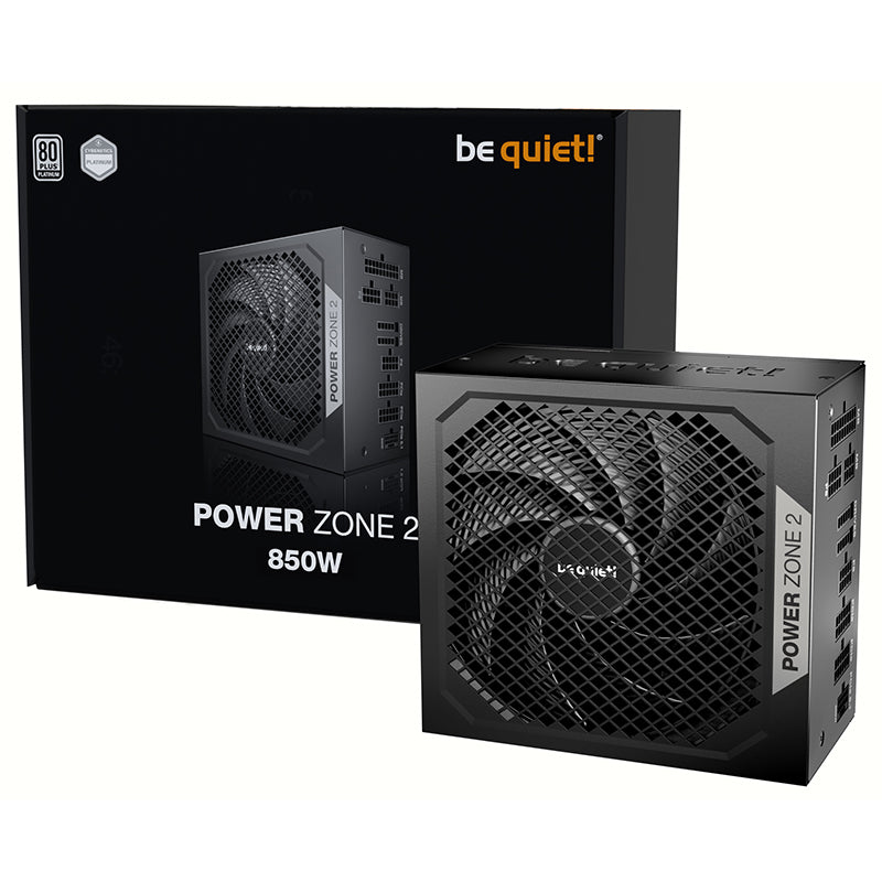 be quiet! 850W Power Zone 2 80+ Platinum Cybenetics PCIe 5.1 ATX 3.1 Power Supply