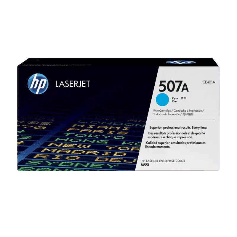 Generic HP 507A Cyan Toner Cartridge