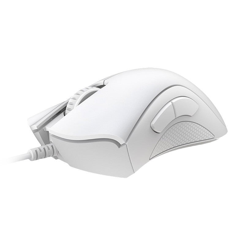 Razer DeathAdder Essential Ergonomic Wired Gaming Mouse - White Edition