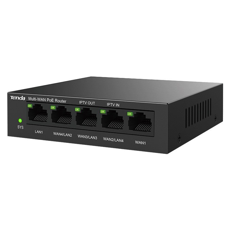Tenda 5 Port Gigabit Ethernet PoE Router