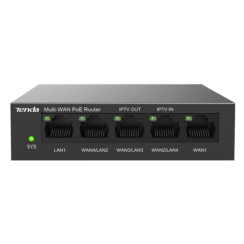 Tenda 5 Port Gigabit Ethernet PoE Router