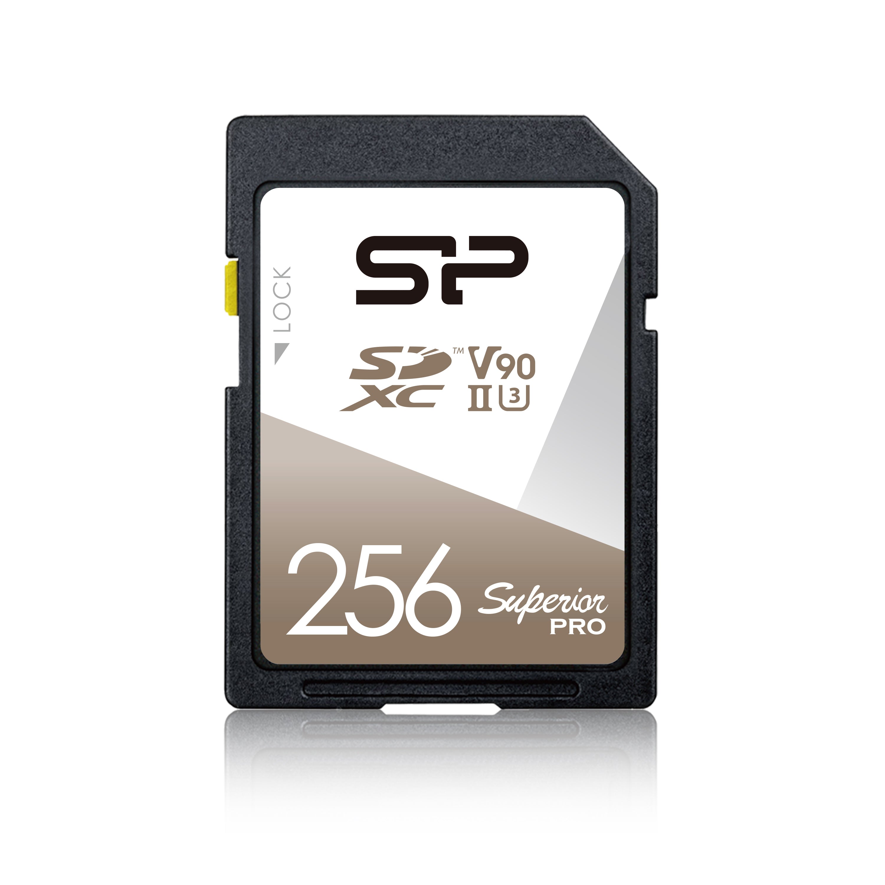 SP Silicon Power V90 for 8K Video SD MemoryCard 256GB up to 290MB/s read for DSLR/Camera/Professional Photographer/Videographer,SDXC UHS-II,C10,U3