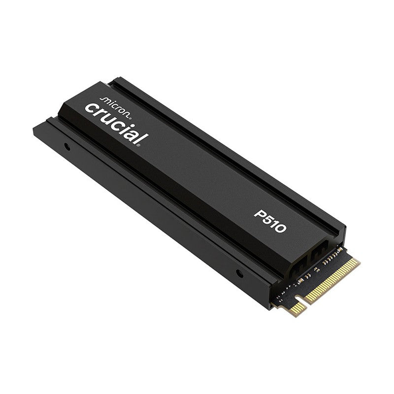 Crucial P510 1TB PCIe Gen5 M.2 2280 NVMe SSD with Heatsink